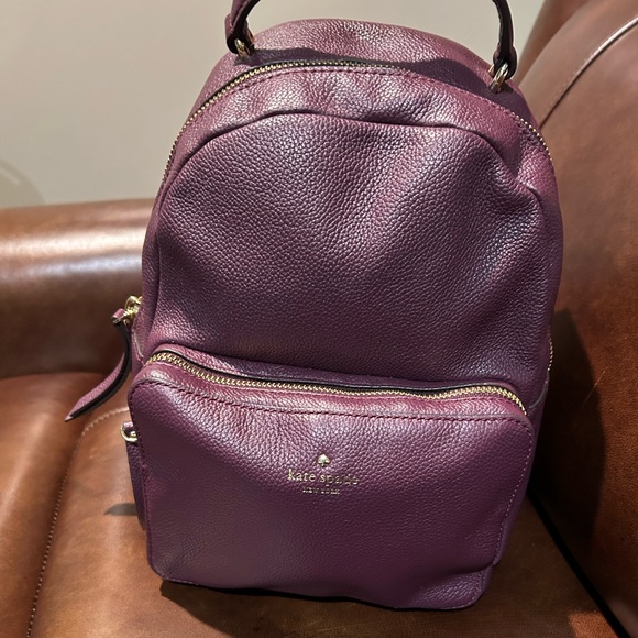 Kate Spade Leather Medium Backpack. Good condition.